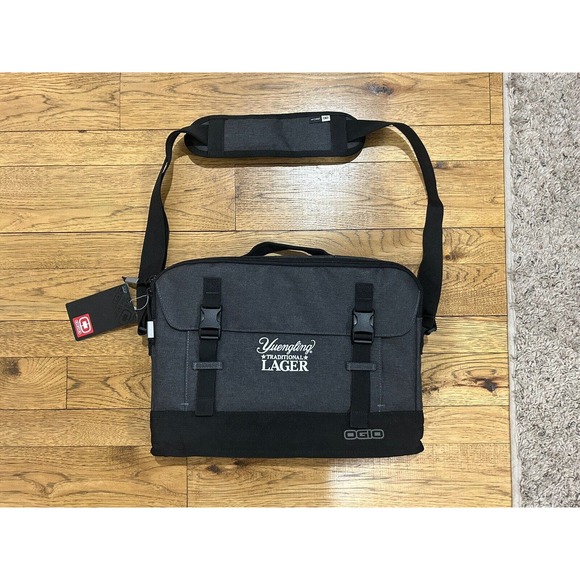 OGIO Messenger Laptop Bag Custom Promo Yuengling Traditional Lager Logo NWT! - Picture 1 of 15